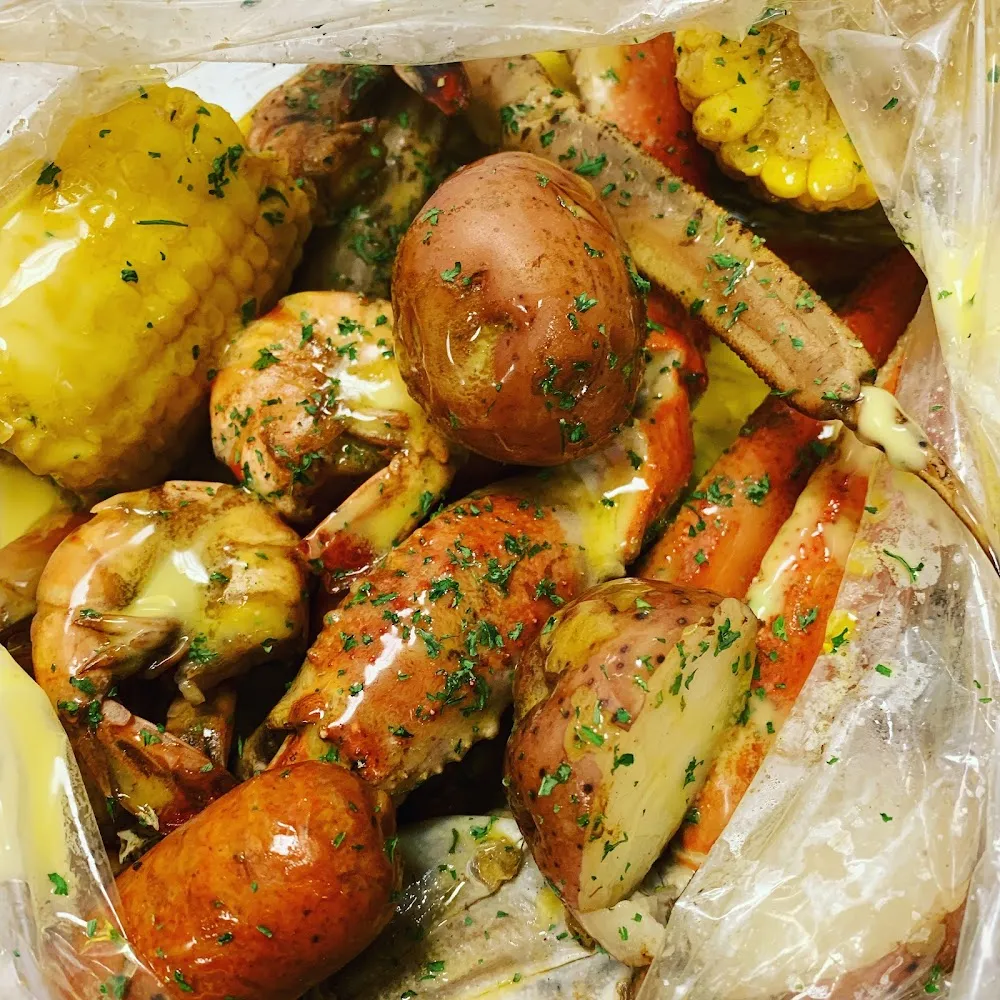 Jerk Seafood Bags