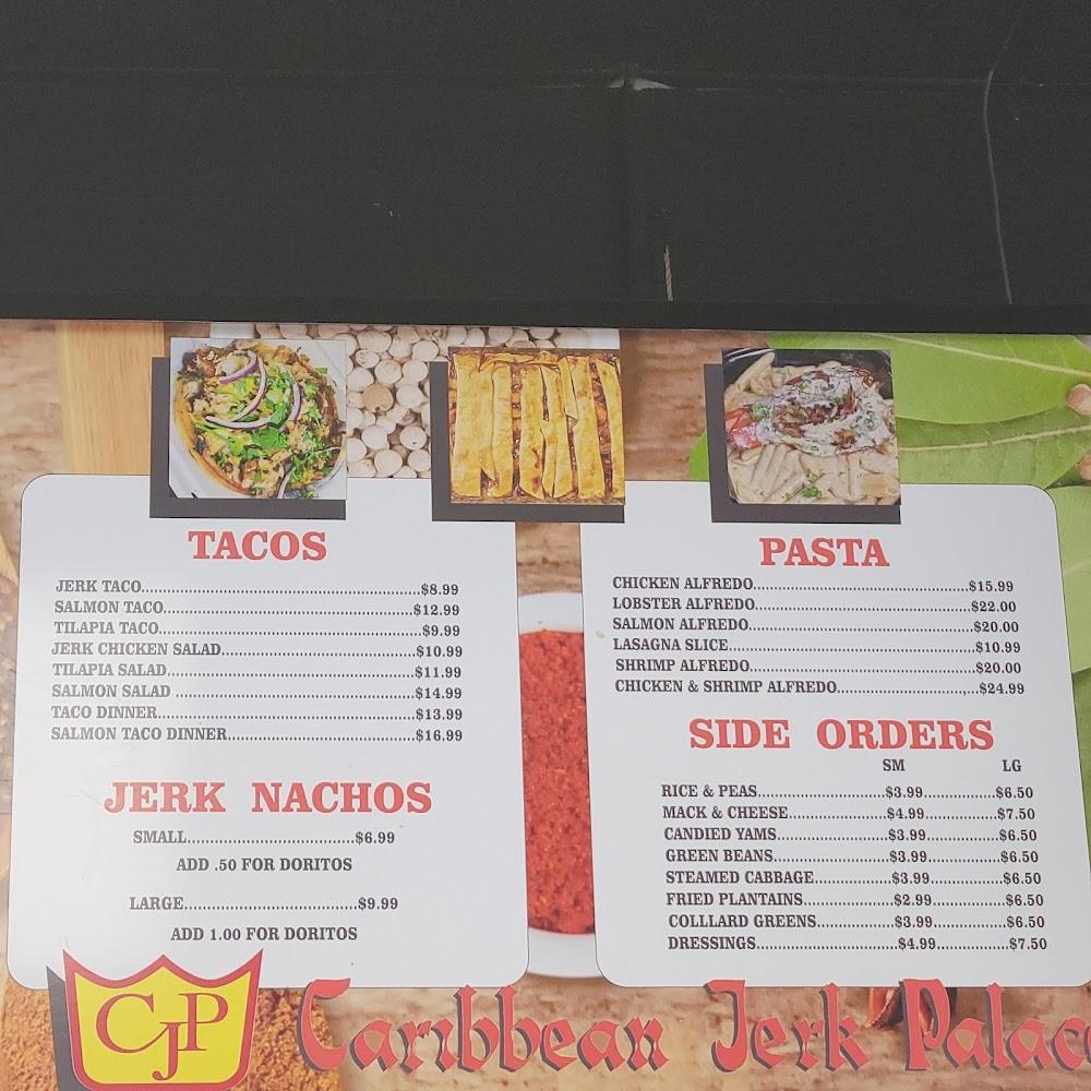 Jordan Jerk Palace III Menu image 1