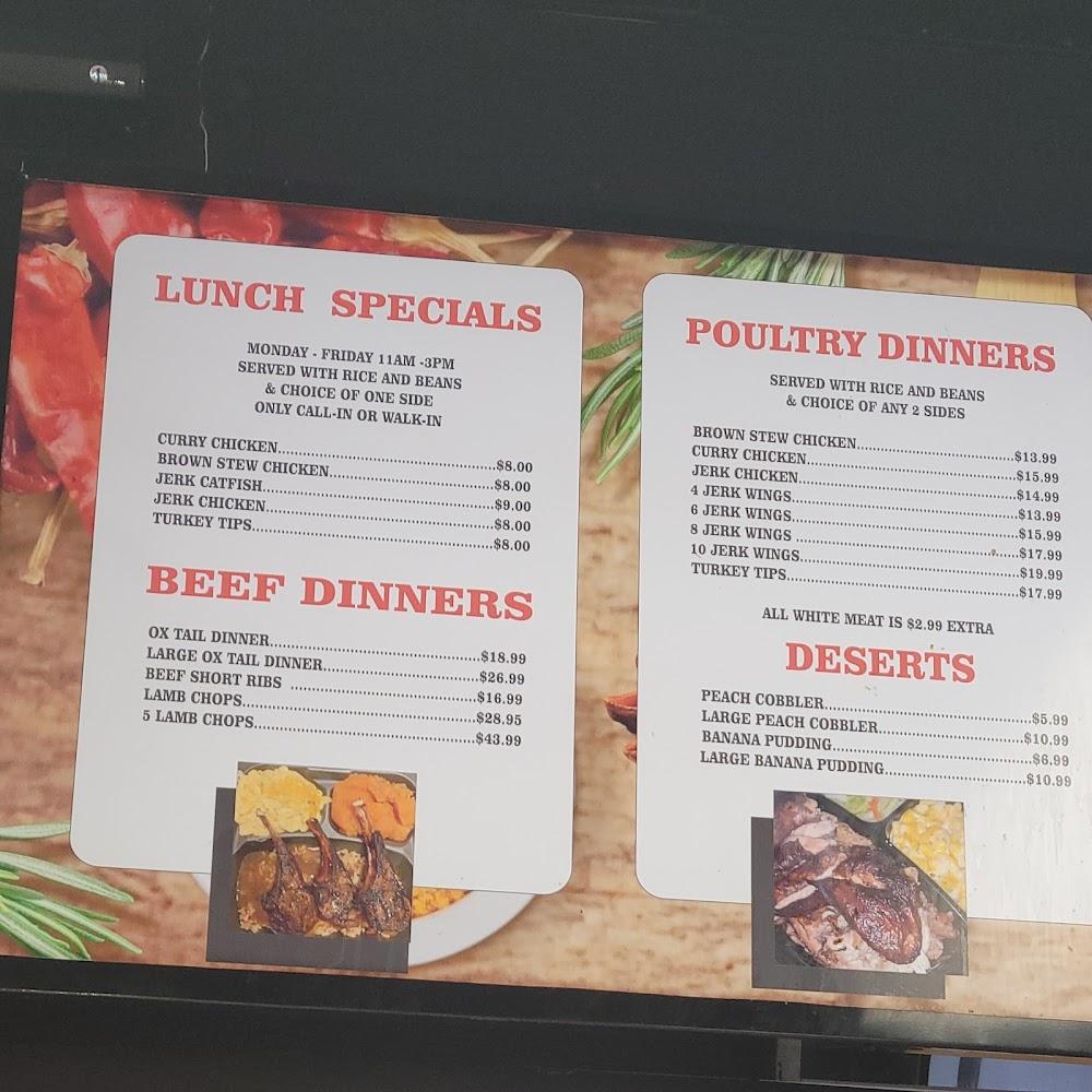Jordan Jerk Palace III Menu image 3